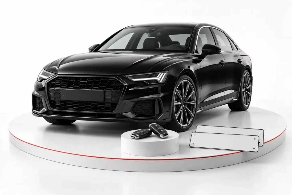 Abgemeldetes Auto verkaufen – illustrative Fahrzeugdarstellung