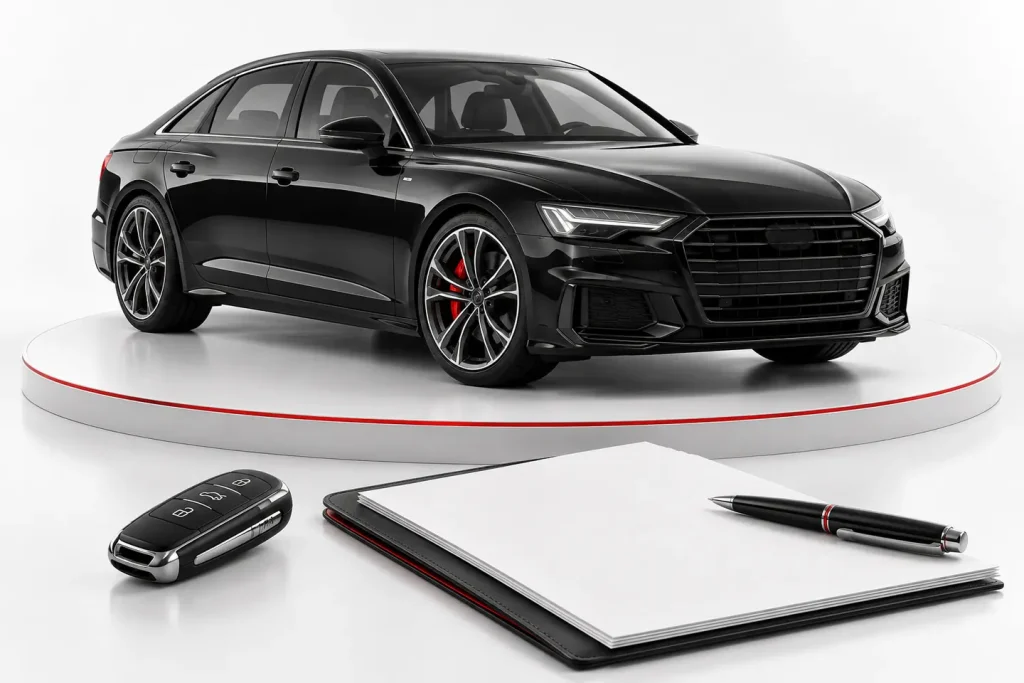 So funktioniert der Autoankauf – illustrative Fahrzeugdarstellung