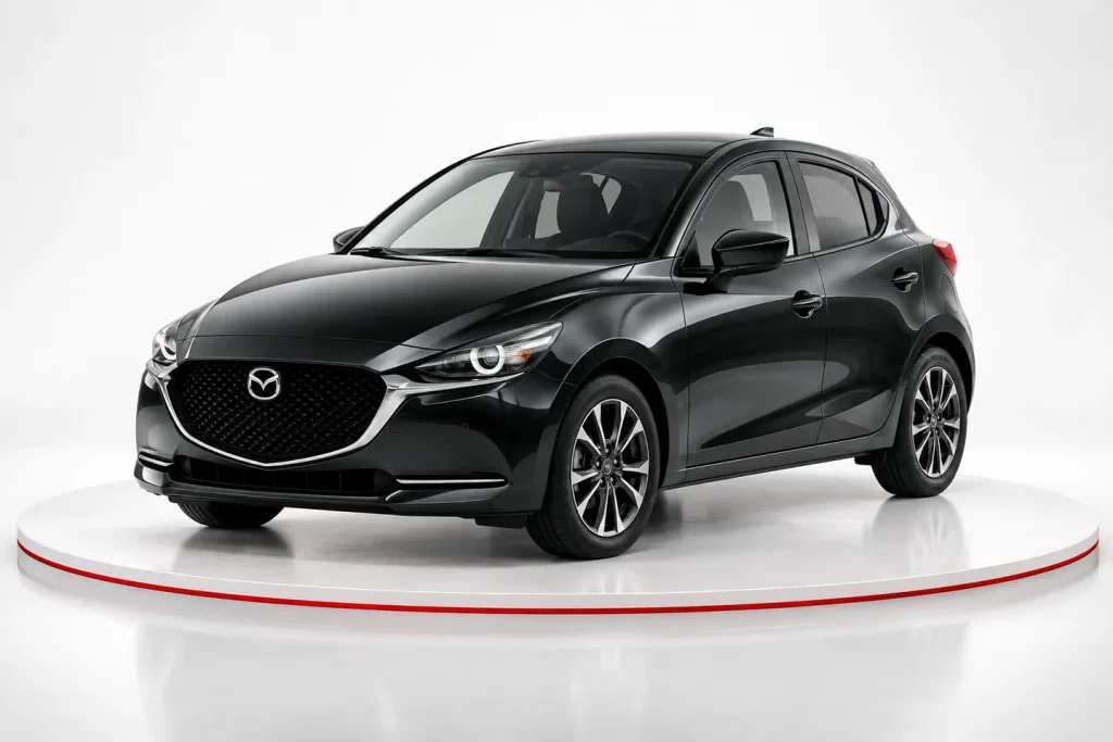 Mazda-Fahrzeug als illustrative Darstellung für den Autoankauf