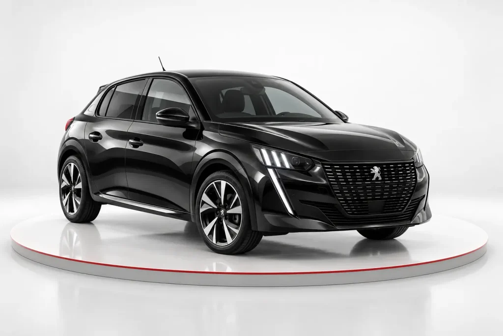 Peugeot-Fahrzeug als illustrative Darstellung für den Autoankauf