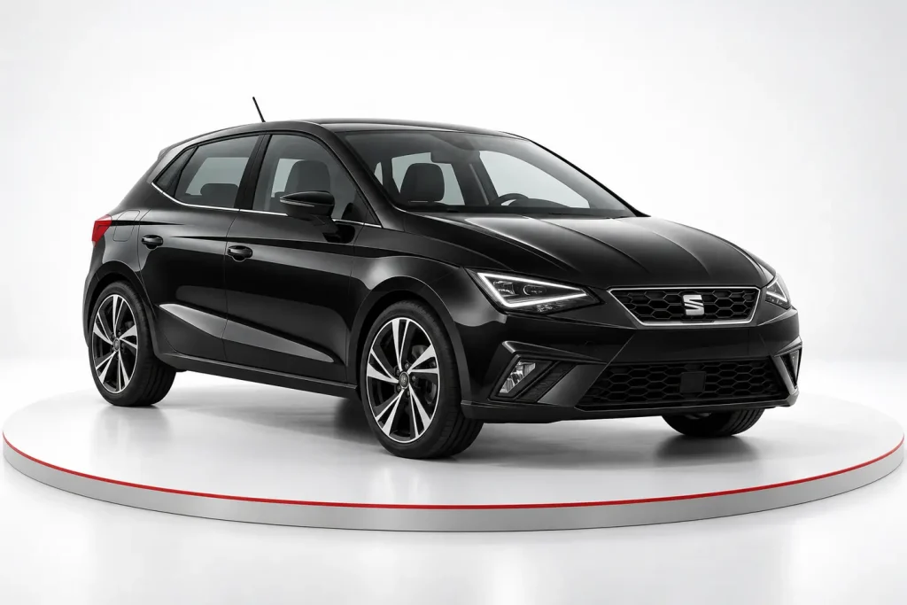 SEAT-Fahrzeug als illustrative Darstellung für den Autoankauf