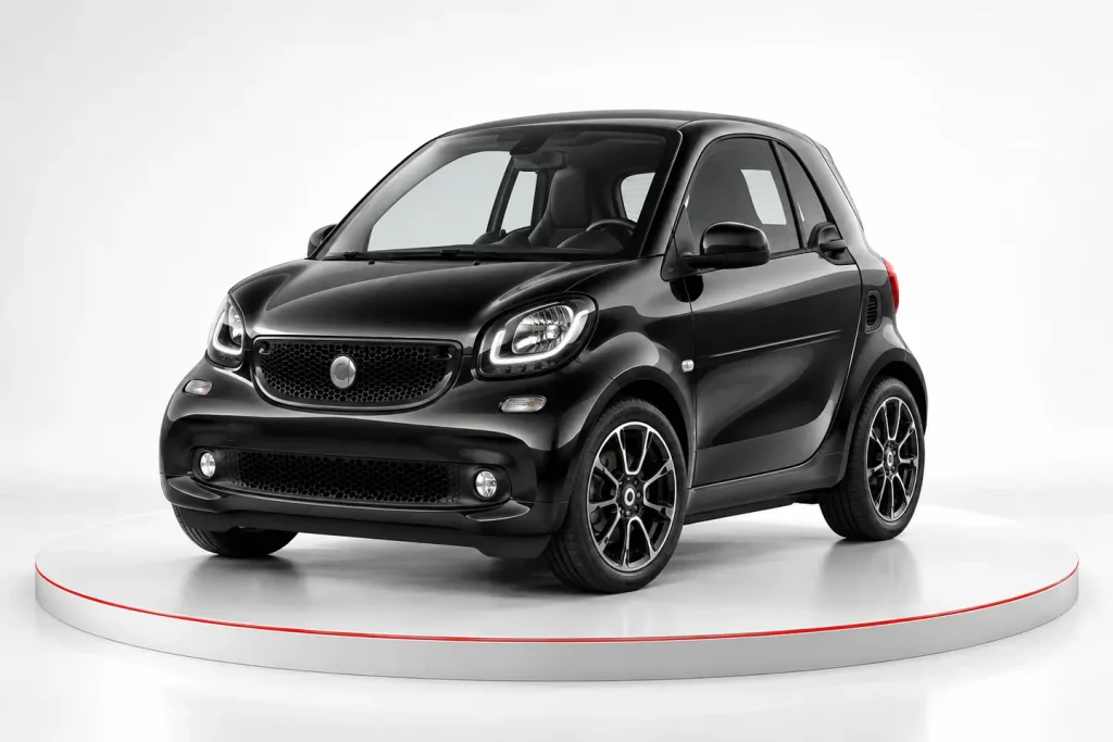 smart-Fahrzeug als illustrative Darstellung für den Autoankauf