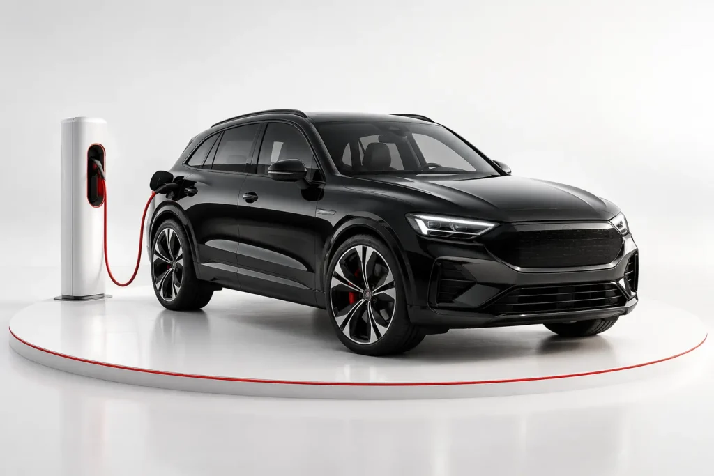 Elektroauto verkaufen – illustrative Fahrzeugdarstellung